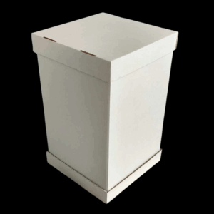 Karton na tort piętrowy  Biały 5szt